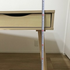 パソコンデスク 引き出し付き 収納台 木製 収納付 座デスク ミシン台 シェルフ付きデスク デスク付きシェルフ 書斎机 書斎デスク 学習机 勉強机の画像