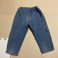 ミッキーマウス　長ズボン　ジーンズ　95cmの画像