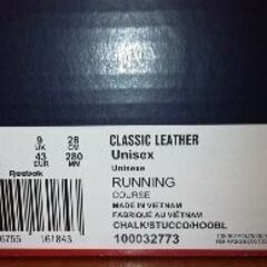【新品未使用】リーボック スニーカーブーツ   CLASSIC LEATHERの画像