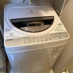 【ジャンク】東芝洗濯機　AW-6G6【現地お渡し】の画像