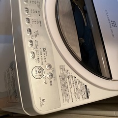 【ジャンク】東芝洗濯機　AW-6G6【現地お渡し】の画像