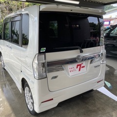 タントカスタム4WD 左側電動スライドドア車検2年付き！の画像
