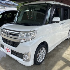 タントカスタム4WD 左側電動スライドドア車検2年付き！の画像