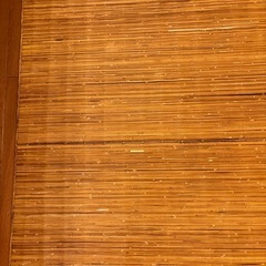 お引渡完了！竹マット　竹ラグ の画像