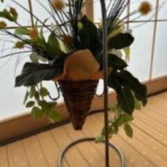 ◇造花　カゴ付きの画像