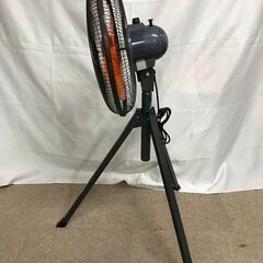 【北見市発】キタムラ産業 45㎝工業用大型扇風機 KF-513 2013年製 オレンジ (D6618ntnY)の画像