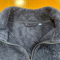 UNIQLO フリースジャケット 150 ネイビー　の画像