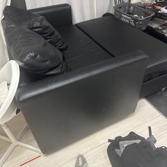 合皮レザーのソファ
の画像