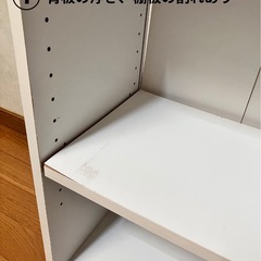 カラーボックス2つ　収納の画像