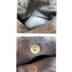 ☆【未使用】☺️ファーショルダーバッグ２個セット☺️の画像
