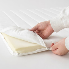 【車内泊にオススメ】IKEA マットレストッパー/セミダブルサイズ厚さ4cm (パッド)の画像