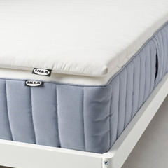 【車内泊にオススメ】IKEA マットレストッパー/セミダブルサイズ厚さ4cm (パッド)の画像