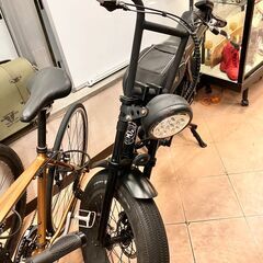 😎BURONX BUGGY 20😎ブロンクスバギー😎ブラック😎20*4.0😎8段変速😎電動アシスト自転車😎の画像