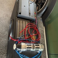 KENWOOD カーオーディオセットの画像