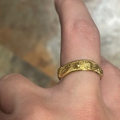 K24リング　24金指輪　99.99の画像