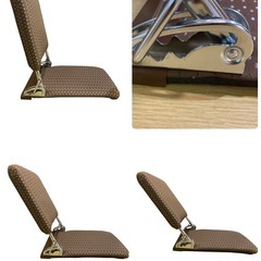 未使用　宮武製作所 座椅子 幅40×奥行51~73×高さ44~53cm 日本製の画像