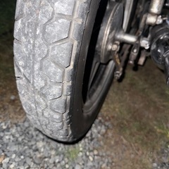 gn125  ブラック 実働 カスタムベースの画像