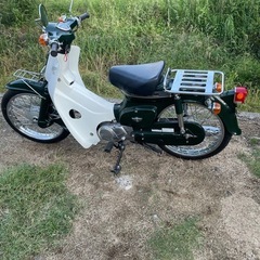 ホンダ C50カブ実動ワイドホイールローダウン中古の画像