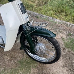 ホンダ C50カブ実動ワイドホイールローダウン中古の画像