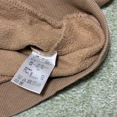 長袖　裏起毛　トレーナー　150の画像