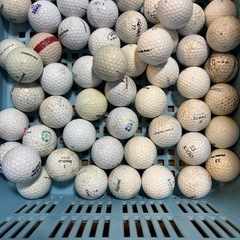 ゴルフボール まとめ売り （100個）練習用 ロストボール 大量セットの画像