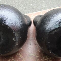 ☆ イヴァンコ IVANKO ケトルベル 鉄アレイ 16kg×2個 32kg分◆基礎体力アップ！筋トレや競技用にの画像