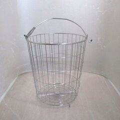★ワイヤー・ランドリーバスケット　/ 　洗濯カゴ・・・ボール入れ・ぬいぐるみ入れに～の画像