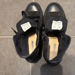 コンバース　オールスター　ハイカット　スニーカー　23.5 ブラックの画像