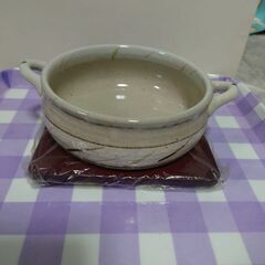 新品箱入り【サラダスープ皿受け皿×５】陶器の画像