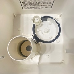 YAMAZEN 加湿器スチーマー(アロマポット付き)の画像