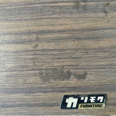 ヴィンテージ カリモク 引出し付き サイドテーブル 昭和 レトロ ma135 テーブル 家具 木製 アンティークの画像