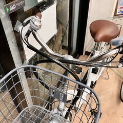 🚲21TECHNOLOGY🚲21テクノロジー🚲電動アシスト自転車🚲26インチ🚲3段変速🚲ホワイト🚲の画像