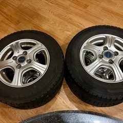 【本日最終】タイヤホイール４本セット！スタッドレス 13インチ　軽トラ　軽自動車などの画像