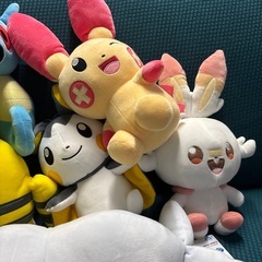 ポケモンぬいぐるみ7点の画像