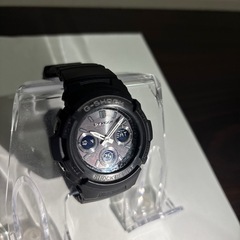 G-SHOCK ブラック デジタル腕時計　AWG-M100Bの画像