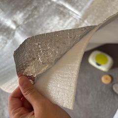 絨毯下にひく断熱アルミシート　二畳用の画像