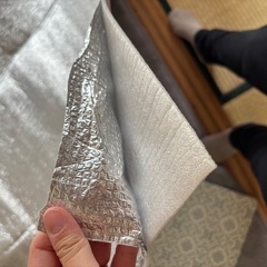 絨毯下にひく断熱アルミシート　二畳用の画像