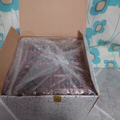 新品箱入り【アクセサリー雑貨薬箱】鹿野漆器株式会社／横幅21奥行19(持ち手含まず)高さ20の画像