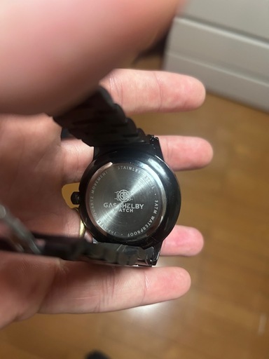 GAS SHELBY WATCH ブラック