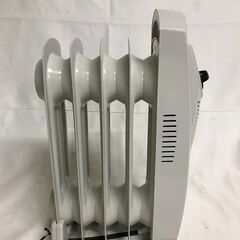 【北見市発】テクノス TEKNOS ミニオイルヒーター TOH-361 2014年製 シルバー (E3656raYM)の画像