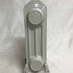 【北見市発】テクノス TEKNOS ミニオイルヒーター TOH-361 2014年製 シルバー (E3656raYM)の画像