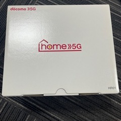 docomo 5Gルーター HR01の画像