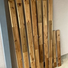 無垢フローリング アカシア おしゃれ ウッド DIY　新品未使用の画像