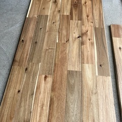 無垢フローリング アカシア おしゃれ ウッド DIY　新品未使用の画像
