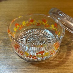 昭和レトロなガラス容器の画像