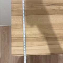 スタンディングデスク、キッチンラックとしても使える、木目調のラックをお譲りしますの画像