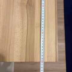 スタンディングデスク、キッチンラックとしても使える、木目調のラックをお譲りしますの画像