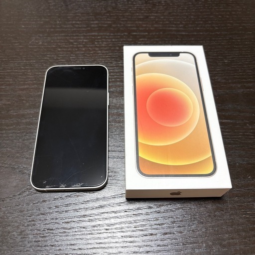 iPhone 12 128GB 82% ホワイト 本体 充電ケーブル付き