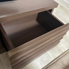 3点セット（テレビ・テレビ台・テレビ録画用HDD）の画像