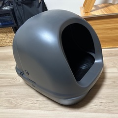 譲ります。ほぼ未使用品猫トイレ（ペットシート3枚付き）の画像